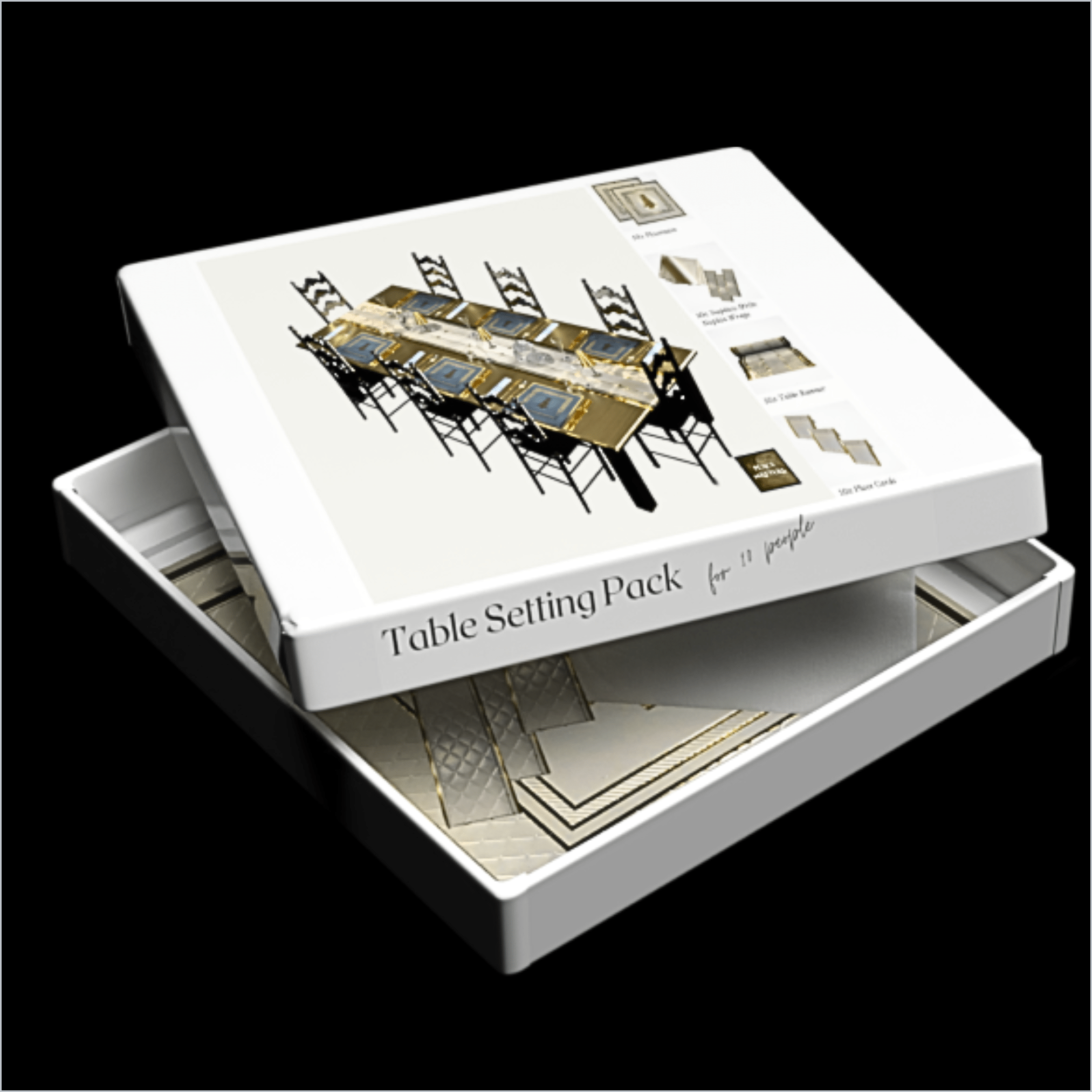Stylish, Ready-to-Use Table Setting Packs for Effortless Entertaining ...