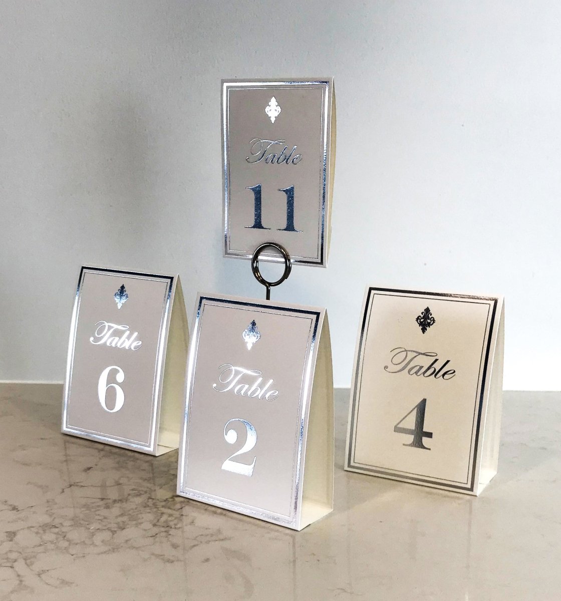 Table Numbers (Pack of 12)(Royale Design) - Place Matters