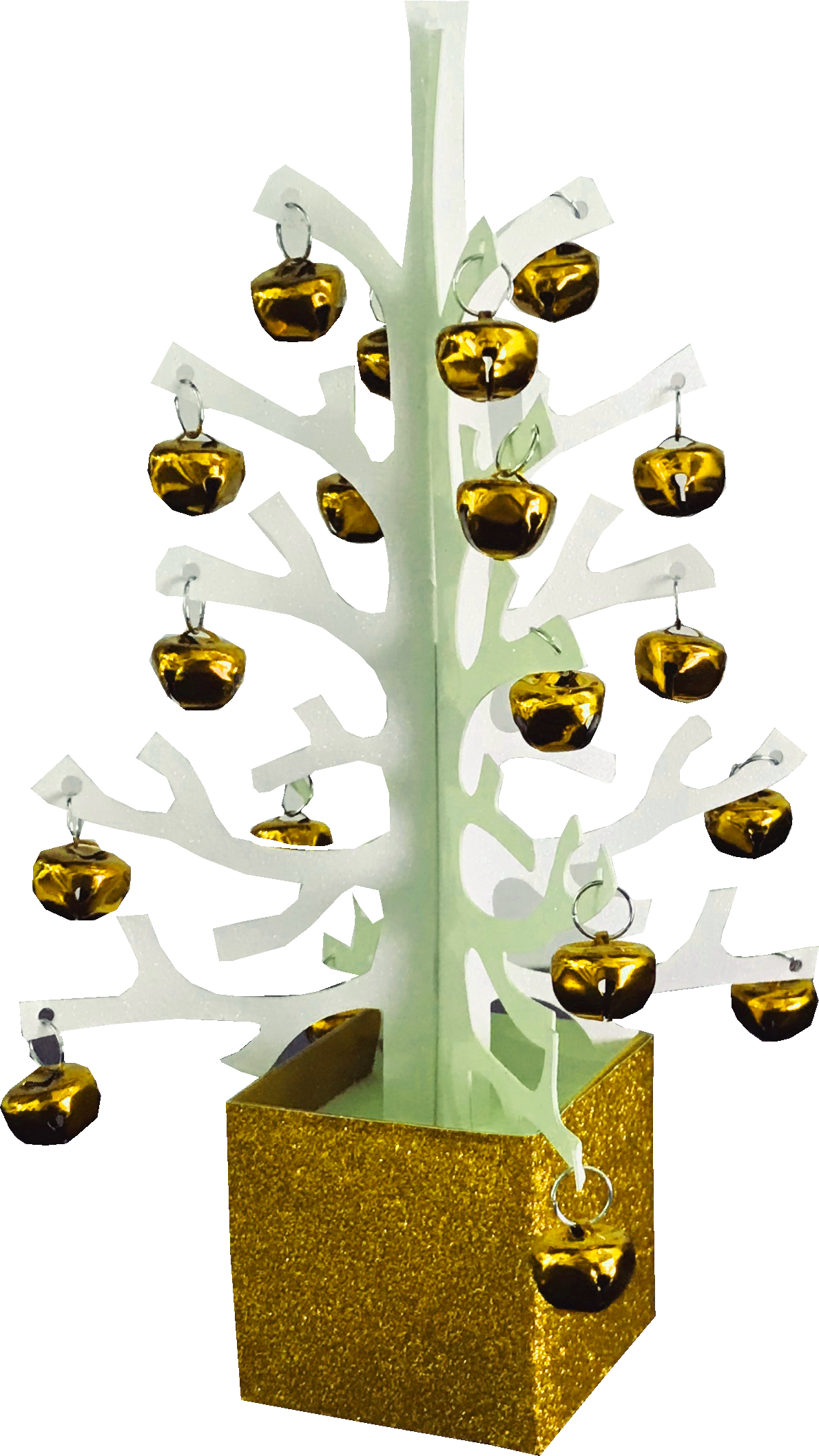 Anni Xmas Gold Tree Table Decoration - Place Matters