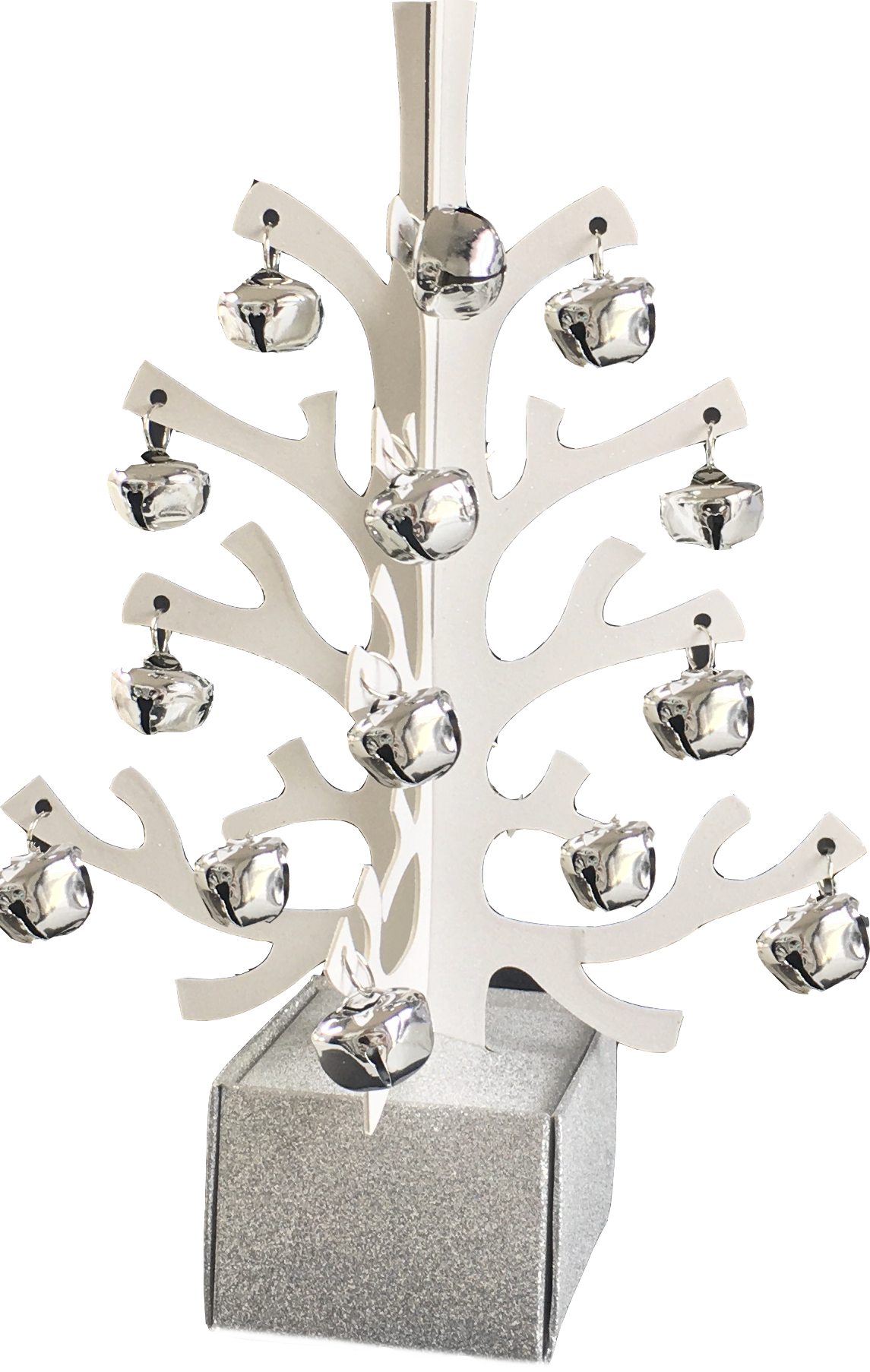 Anni Silver Xmas Tree Table Decoration - Place Matters