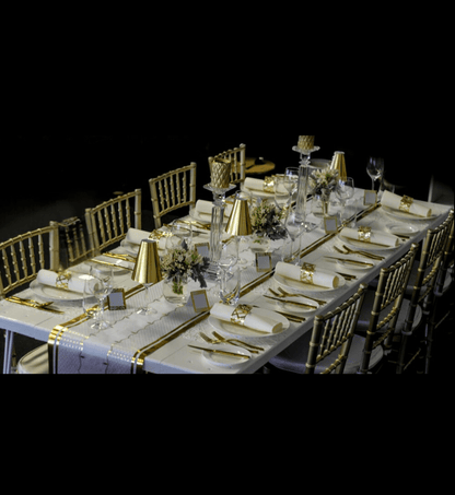 Gold Anniversary Table Setting pack - Place Matters
