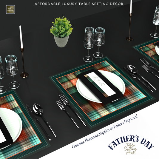 Father's Day Table Setting Pack