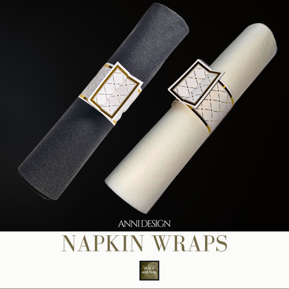 Gold Napkin Wraps (Anni)