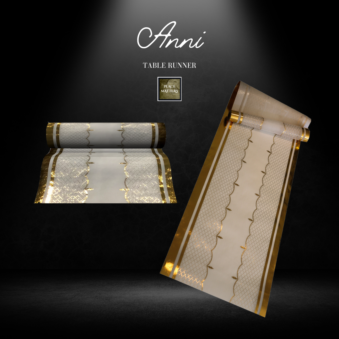 Gold Foil Table Runners (Anni Design) - Place Matters