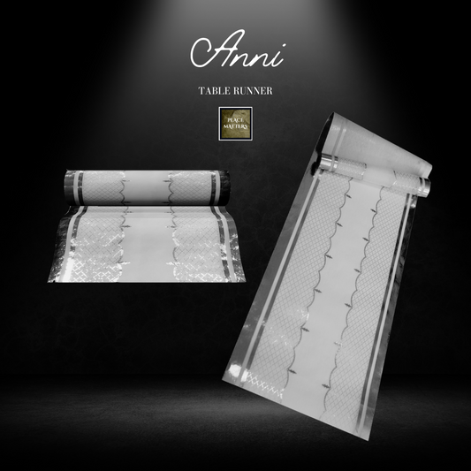 Silver Foil Table Runners (Anni Design) - Place Matters
