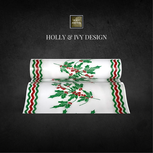 Christmas Table Runners (Holly & Ivy Design)