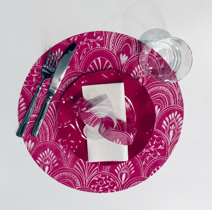 Milano Design Round Placemats – Black | Place Matters (Pack of 20) - Place Matters