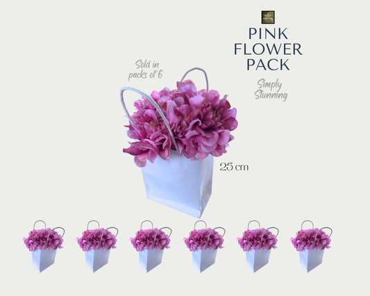 Pink Flower Packs