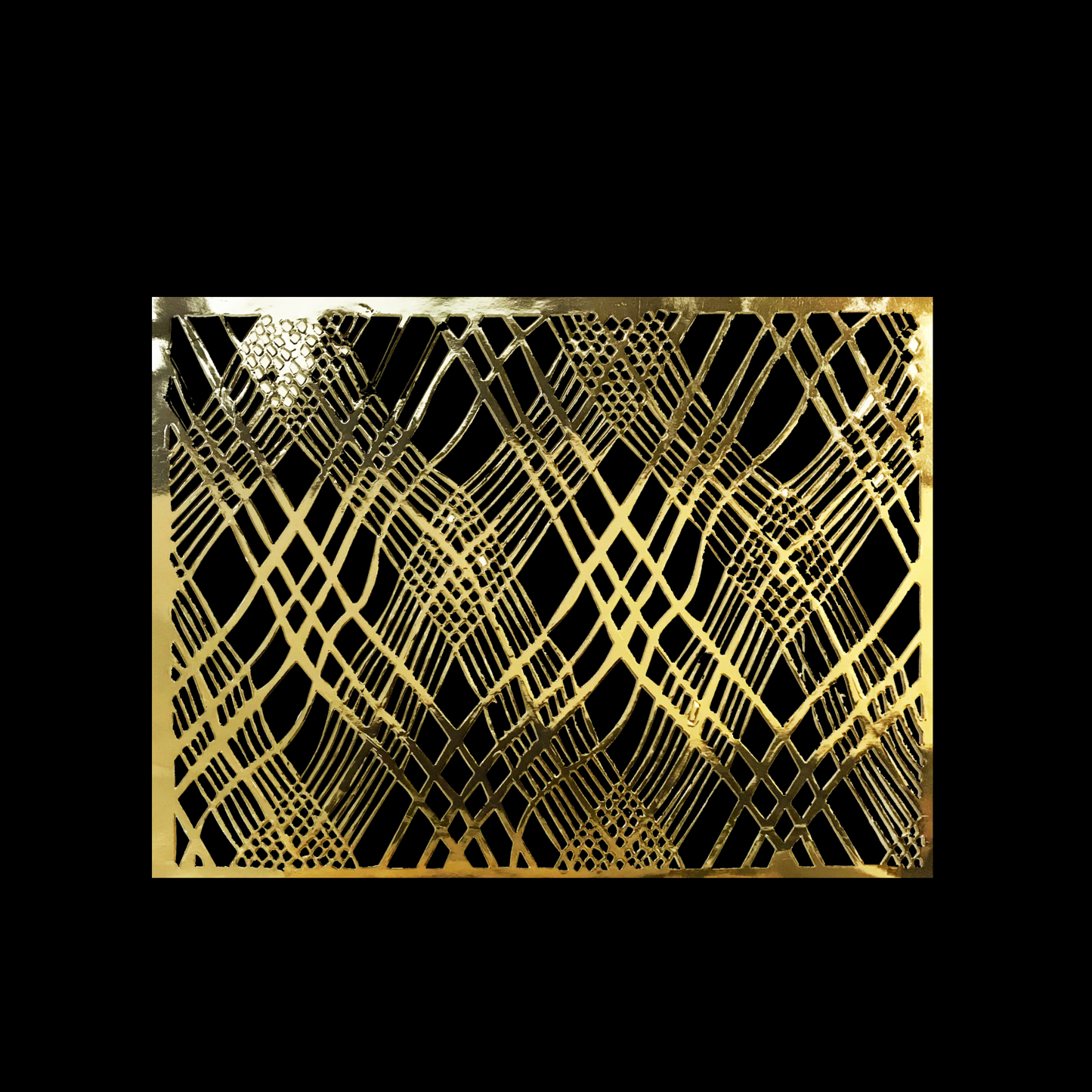 Gold Wedding Placemats.Bulk Pack.Rectangle Shape.(Weave Design)