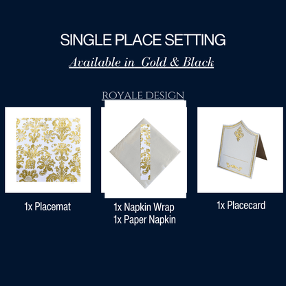 Single Place Setting (Royale Design) - Place Matters