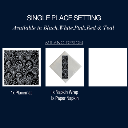 Single Place Setting (Milano Design) - Place Matters