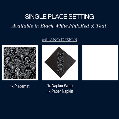 Single Place Setting (Milano Design) - Place Matters