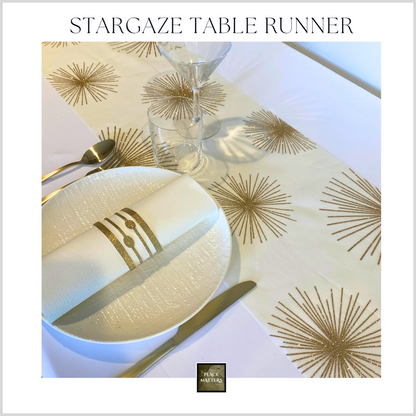 Cream Stargaze Table Runners - Place Matters