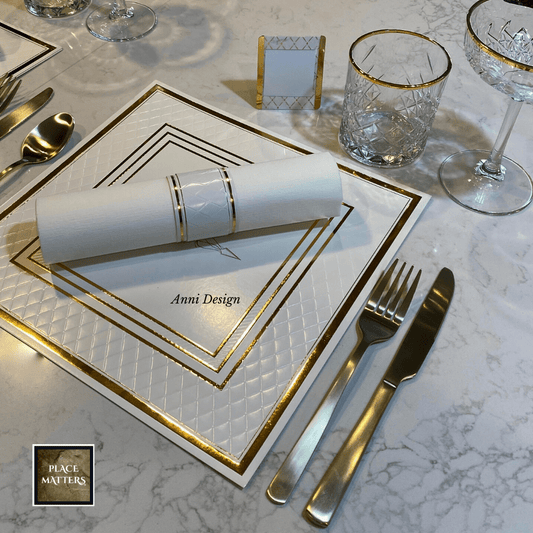 Anni Design Square Placemats | Place Matters (Pack of 20) - Place Matters