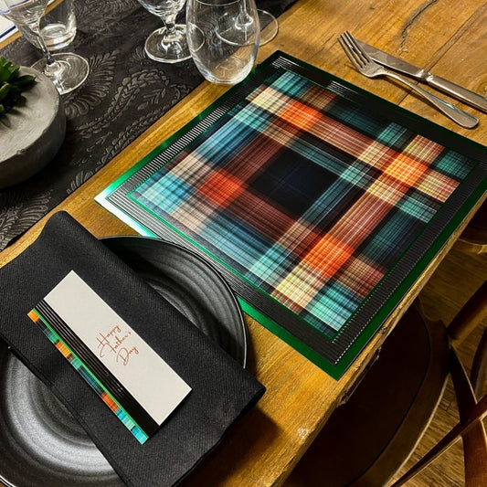 Tartan Design Placemats – Pack of 20 | Place Matters - Place Matters
