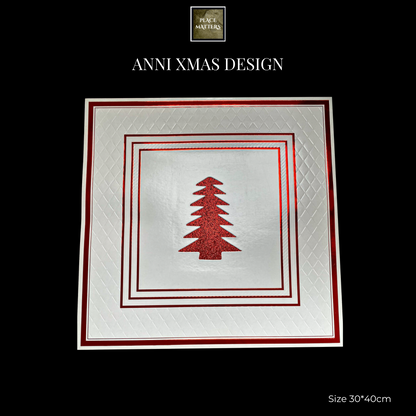Red Christmas Placemats (Anni Design) Pack of 20 - Place Matters