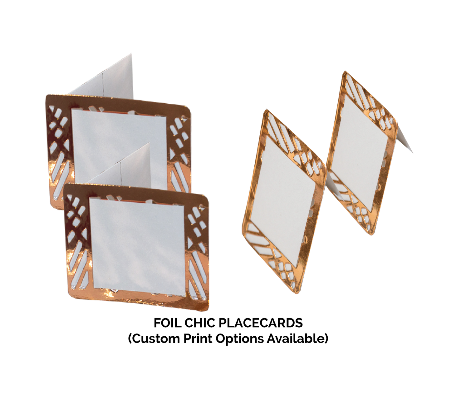 Copper Place Cards (Pack of 20)(Weave) - Place Matters