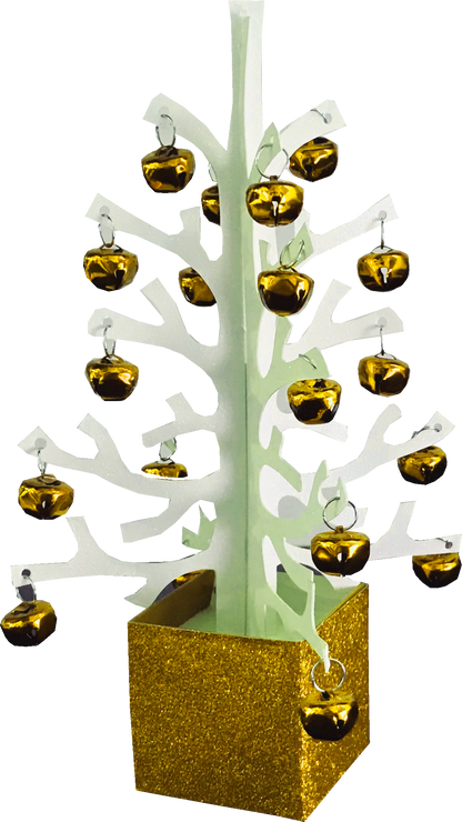 Anni Xmas Gold Tree Table Decoration - Place Matters
