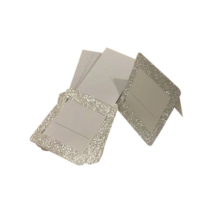 Silver Place Cards (Pack of 20) - Place Matters