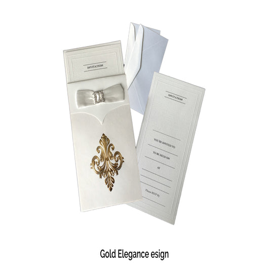 Gold Invitations (Pack of 20) - Place Matters