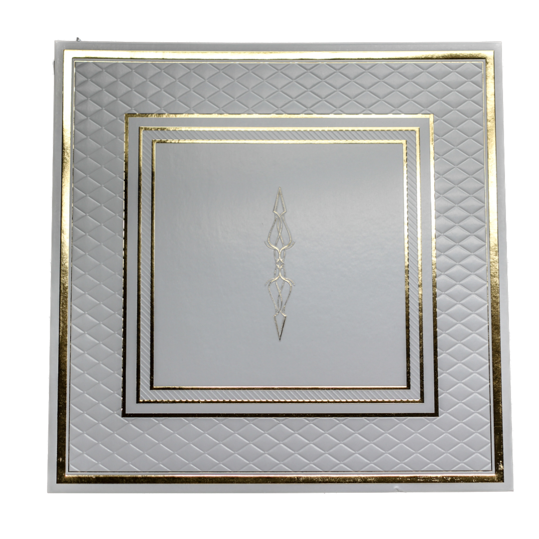 Gold Placemats Anni (Square) Pack of 20 - Place Matters