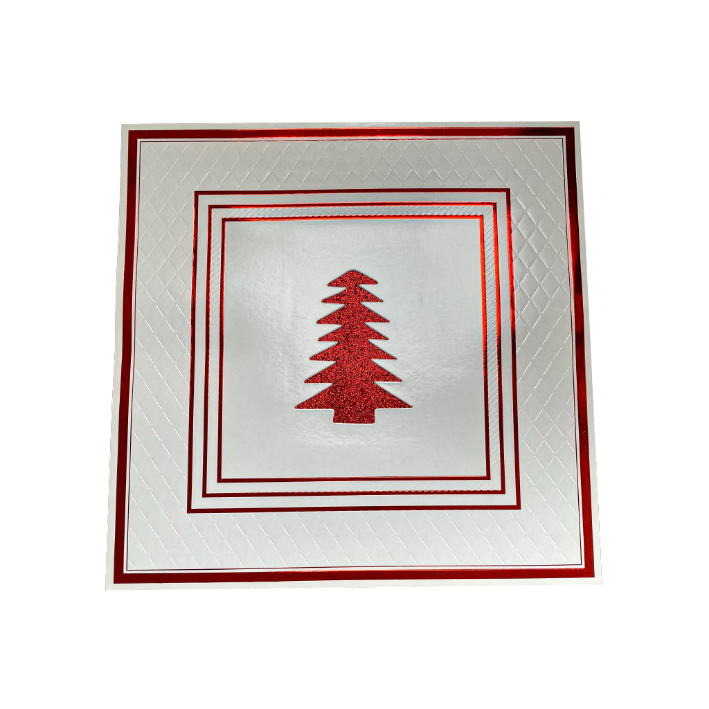 Red Christmas Placemats Anni Pack of 20 - Place Matters