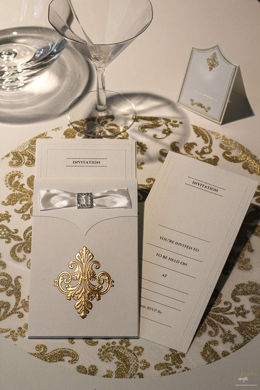 Menu/Napkin Covers (Royale Design) - Place Matters
