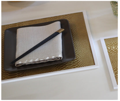 Taupe Napkins - Place Matters