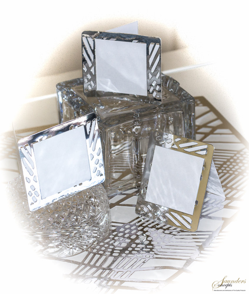 Silver Place Cards (Pack of 20) (Weave) - Place Matters