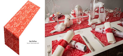 Red Table Runners (Milano) - Place Matters