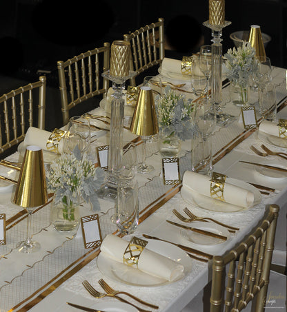 Gold Table Runners - Place Matters