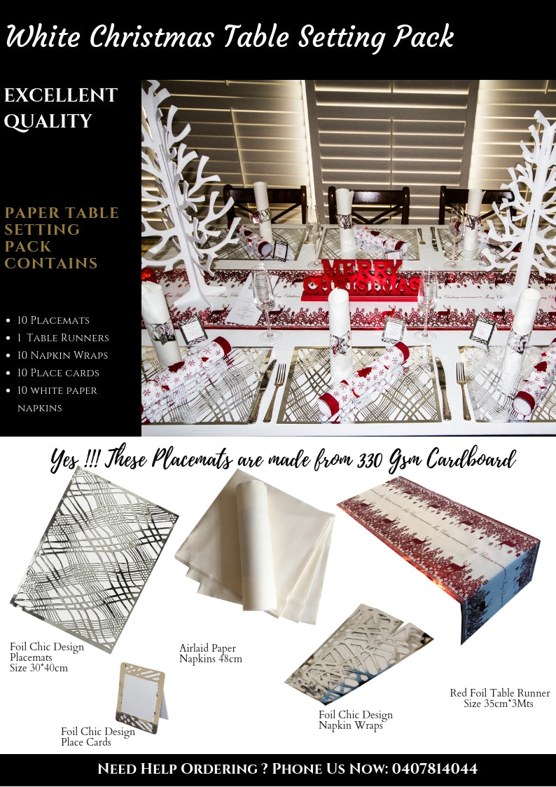 Christmas Table Setting Pack - Place Matters