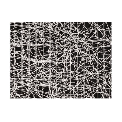 White Placemats Spaghetti (Rectangle) Pack of 20 - Place Matters