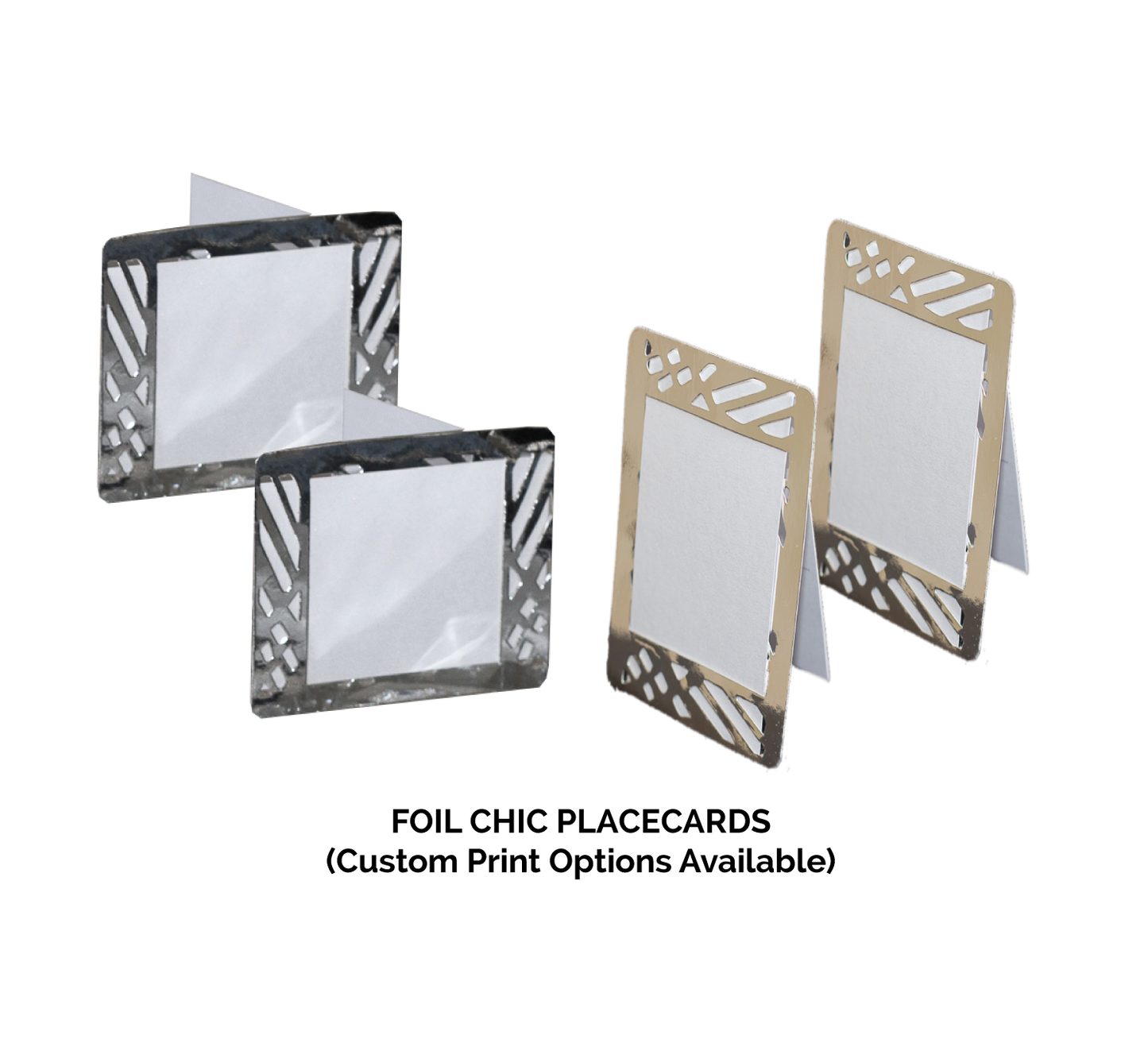 Silver Place Cards (Pack of 20) (Weave) - Place Matters